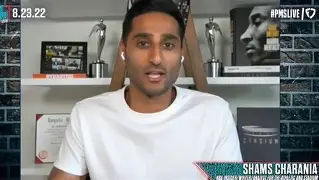 企鹅直播-Shams透露今晚别睡，但目前美东已近10点还无任何交易动态(she她中文翻译)